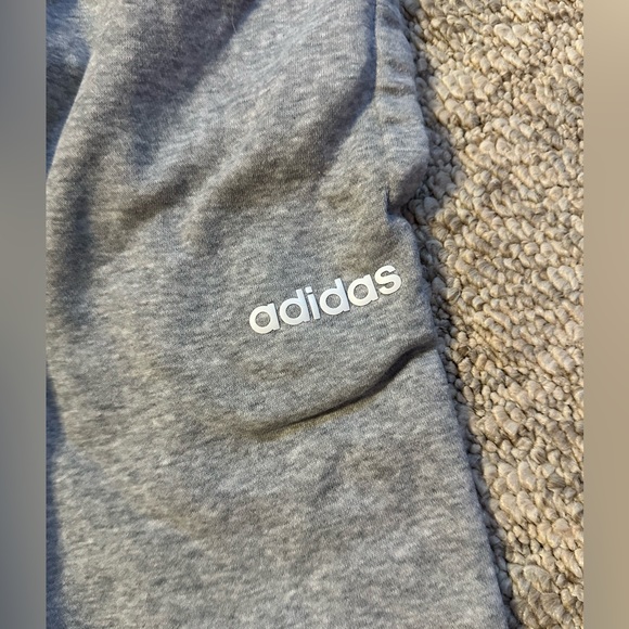 grey adidas sweatpants - Picture 3 of 4